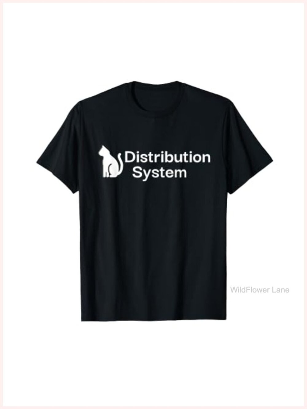 Cat Distribution System Ancillary Staff T-Shirt Classic Fit Polyester Tee